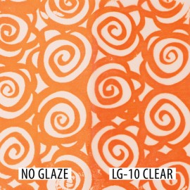 Bright Orange Amaco Velvet Ink